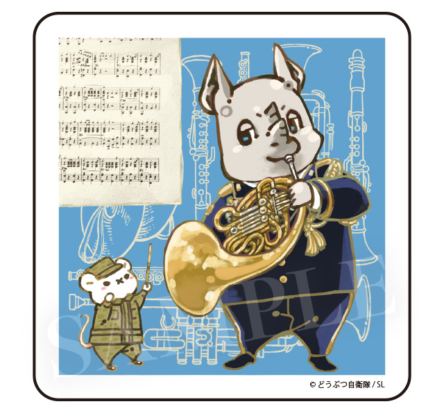 華麗に演奏！音楽隊